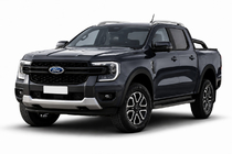 Ford Ranger 2022– Strešní relingy šedé OEM (ABS plast, montáž lepením) fotografie 1