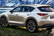 Mazda CX-5 2017–2025 Integrované OEM střešní ližiny (2 ks) fotografie 9