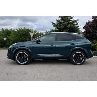 Integrované střešní podélníky šedé OEM (hliník) Nissan Qashqai 2021–