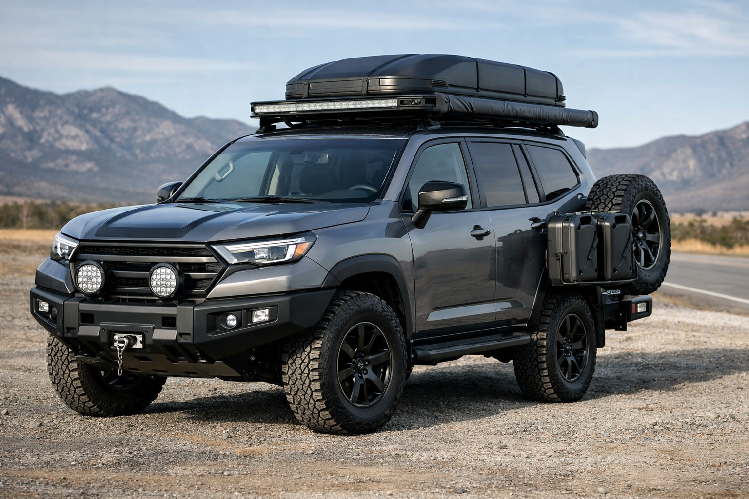 Balíček úprav Toyota Land Cruiser Prado 250 pro silnici i cestování