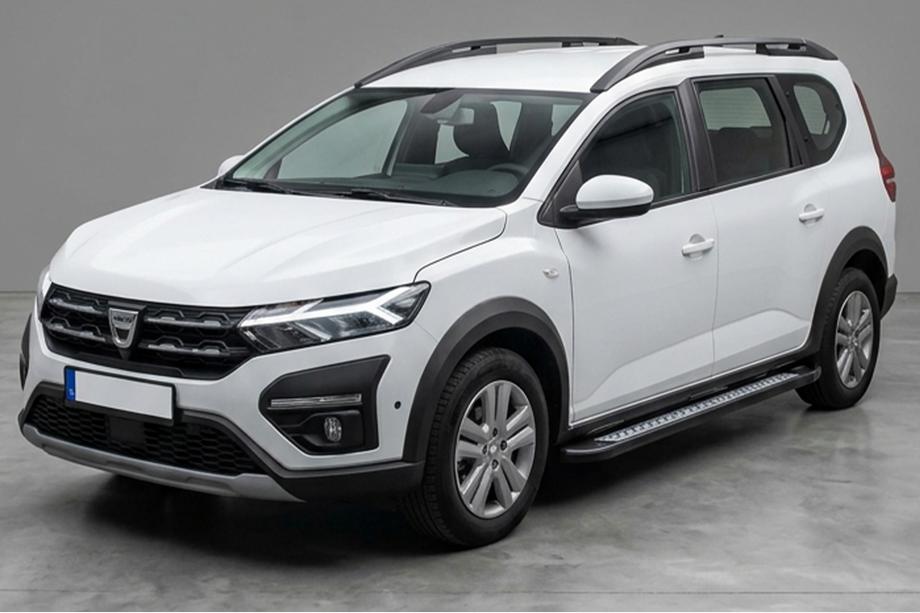 Dacia Jogger 2022– Boční nášlapy Vision New Black (2 ks, hliník) Image
