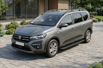Dacia Jogger 2022– Boční prahy Bosphorus Black (2 ks, hliník) fotografie 1