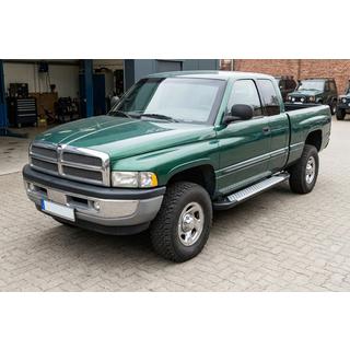 Boční nášlapy Allmond Grey (2 ks, hliník) Dodge RAM (BR/BE) 1994–2002 fotografie 1