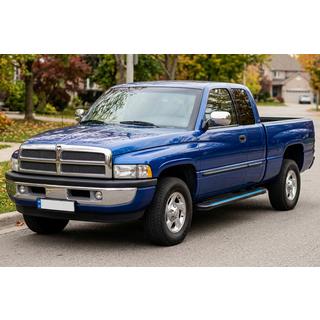 Boční nášlapy Maya Blue (2 ks, hliník) Dodge RAM (BR/BE) 1994–2002 fotografie 1