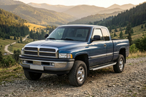 Dodge RAM (BR/BE) 1994–2002 Boční nášlapy Fullmond (2 ks, hliník) fotografie 1