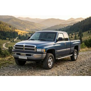 Boční nášlapy Fullmond (2 ks, hliník) Dodge RAM (BR/BE) 1994–2002 fotografie 1