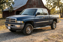 Dodge RAM (BR/BE) 1994–2002 Boční nášlapy Tayga V2 (2 ks, hliník) fotografie 1