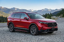 Honda CRV 2022– Boční prahy Maya Red (2 ks, hliník) fotografie 1