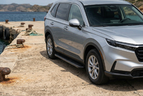 Honda CRV 2022– Boční prahy Bosphorus Black (2 ks, hliník) fotografie 1