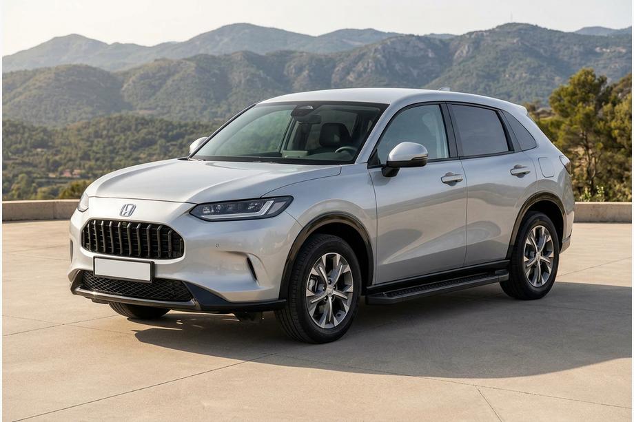 Honda ZR-V 2022– Boční prahy Allmond Black (2 ks, hliník) Image