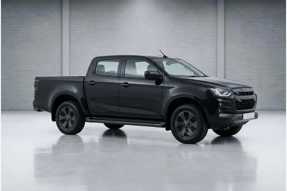 Isuzu D-Max 2019– Boční prahy Allmond Black (2 ks, hliník) Image