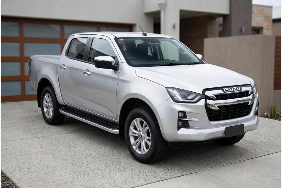 Isuzu D-Max 2019– Boční nášlapy Tayga Grey (2 ks, hliník) Image
