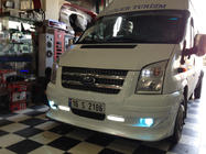 Ford Transit 2000–2014 Nástavec předního nárazníku (2006-2014, DRL, s mřížkou) fotografie 3