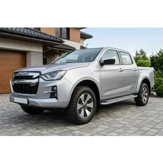 Boční nášlapy Maydos V2 (2 ks, hliník + nerez) Isuzu D-Max 2019– fotografie 1