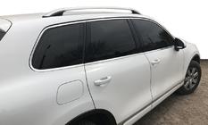 Porsche Cayenne 2010–2017 Střešní ližiny Skyport (matná šedá) fotografie 2