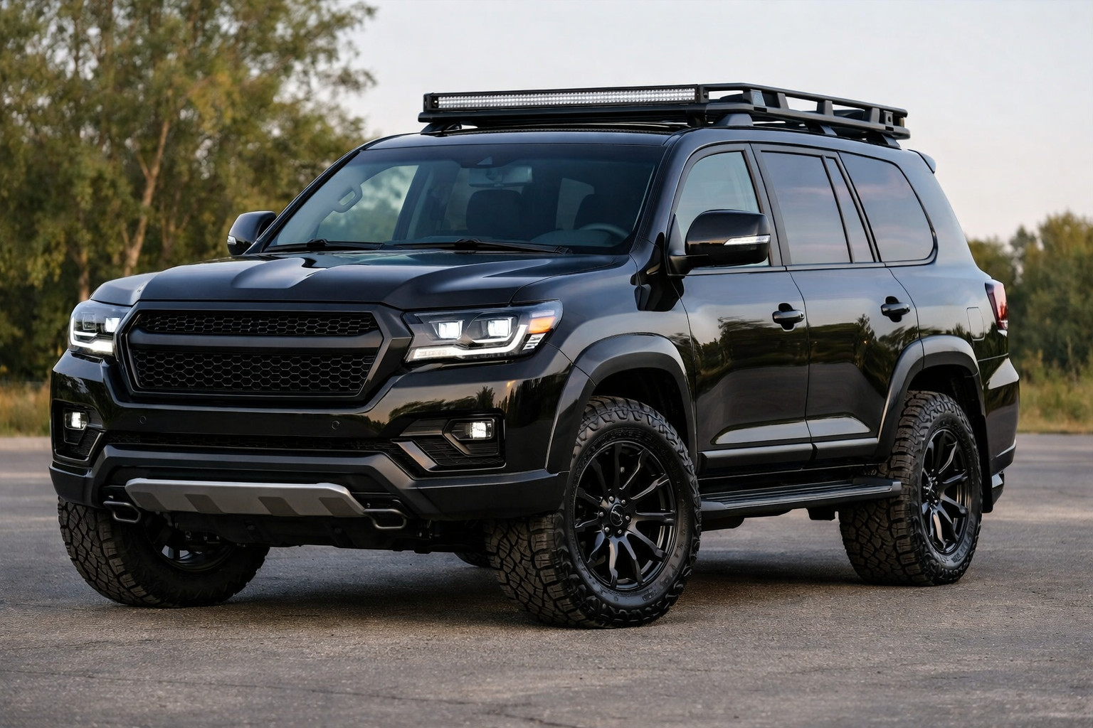 Plán upgradu Toyota Land Cruiser 200, když chcete modernější vzhled
