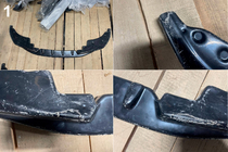 BMW řada 4 G22/23/26 2020– Zlevněné Přední lip spoiler DPT V-1 (pro G22/G23, černý lesk) fotografie 2
