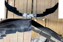 BMW řada 4 G22/23/26 2020– Zlevněné Přední lip spoiler DPT V-1 (pro G22/G23, černý lesk) fotografie 3