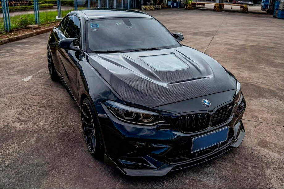 BMW řady 2 F22/F23 2014–2021 Kapota V2 (karbon) Fotografie 1