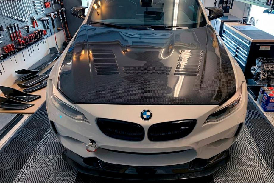 BMW řady 2 F22/F23 2014–2021 Kapota V4 (karbon) Image