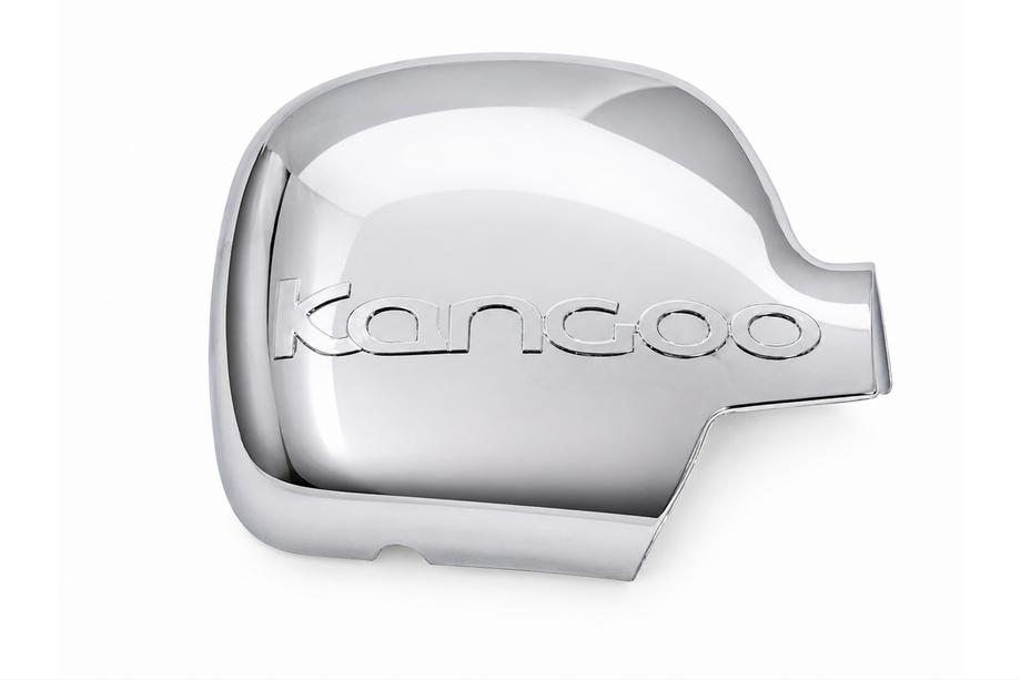 Renault Kangoo 2008–2020 Chromový kryt zpětného zrcátka 2008-2013 s logem, pravý (1 ks) Image