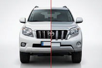 Toyota Land Cruiser Prado 150 2009–2023 Facelift sada z 2009-2013 na 2013-2017 fotografie 1