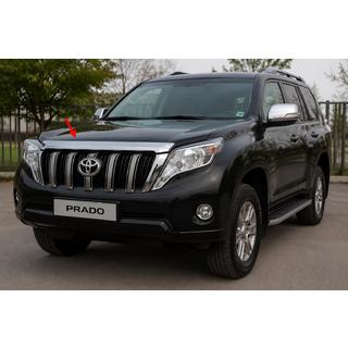 Lišta na kapotu (2013-2017) Toyota Land Cruiser Prado 150 2009–2023 fotografie 1