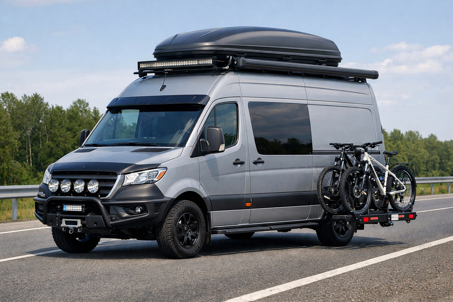 Co namontovat na Mercedes Sprinter W907/W910 na dálkové trasy