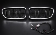 BMW řada 5 F10/F11 2010–2016 LED ledvinky M-Look (lesklá černá) fotografie 5