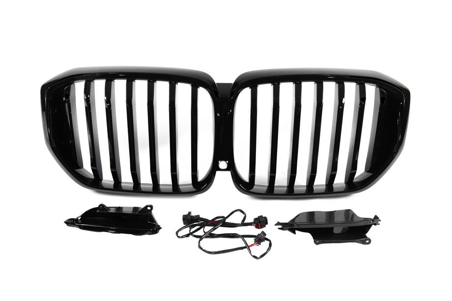 BMW X5 G05 2019–2026 LEDvinky 1 Bar LED (2019-2022, leskle cerna) Image