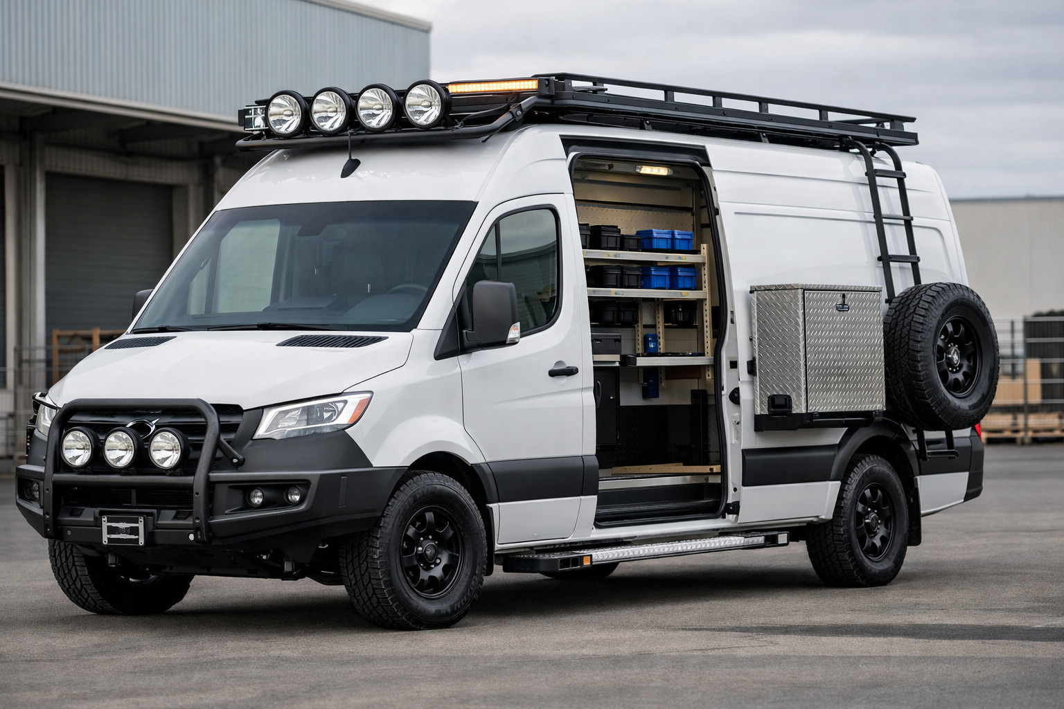 Balíček úprav pro Mercedes Sprinter W907/W910 pro komerční přepravu