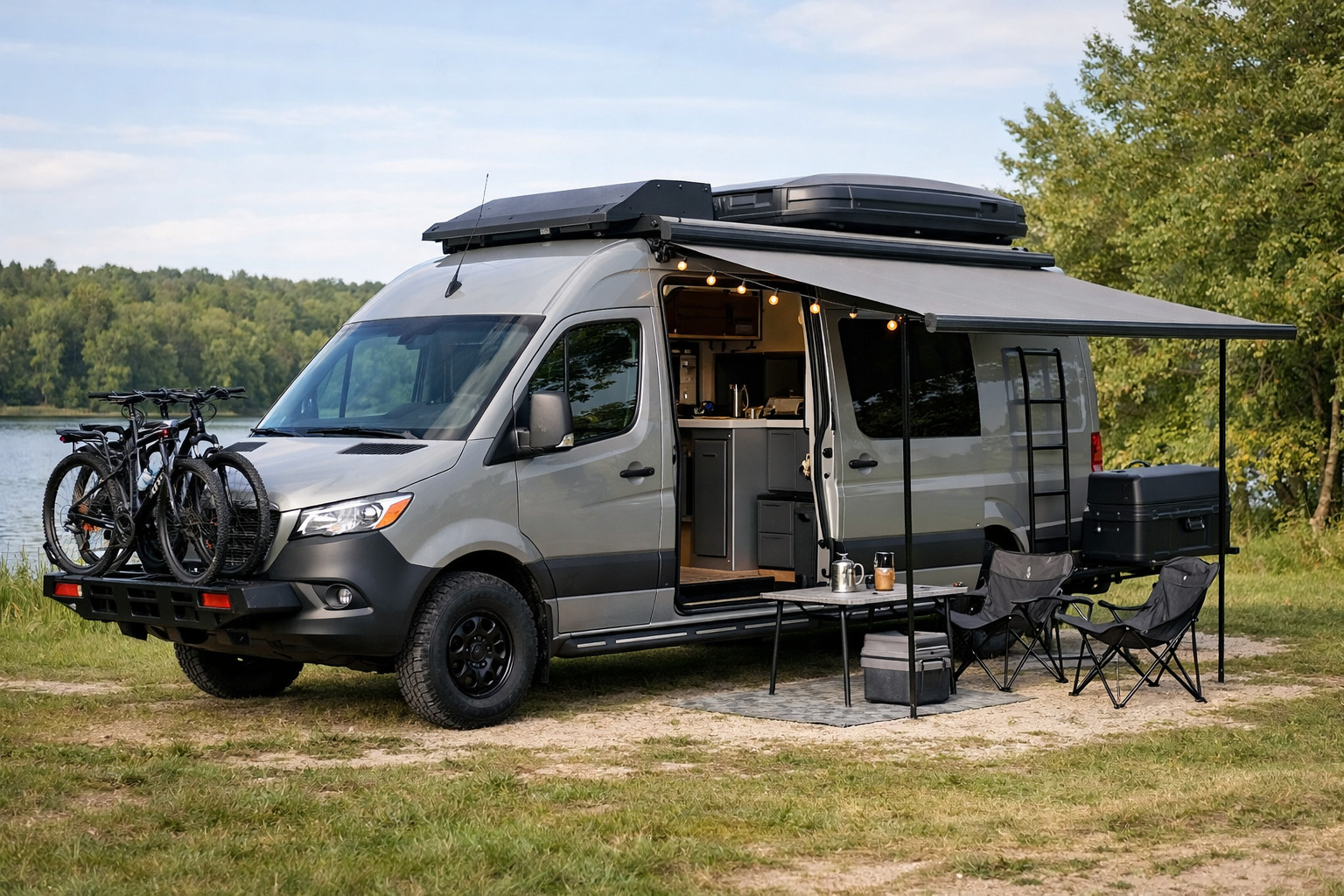 Upgrade Mercedes Sprinter W907/W910 pro rodinné kempování s mírou
