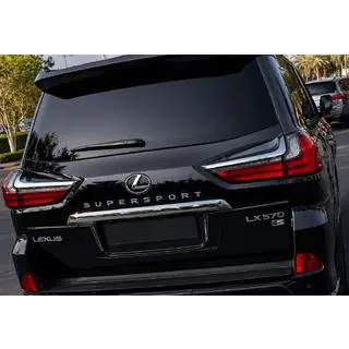 Emblém / štítek Supersport (3 ks) Lexus LX570/450d 2008–2022 fotografie 1