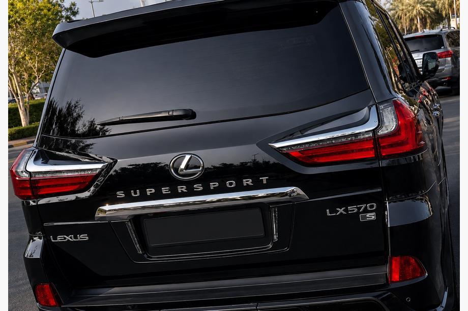 Lexus LX570/450d 2008–2022 Emblém / štítek Supersport (3 ks) Fotografie 1