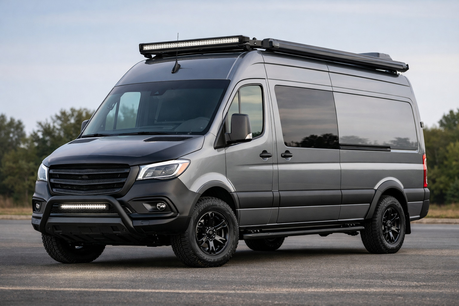 Exteriérové úpravy Mercedes Sprinter W907/W910 pro dražší vzhled