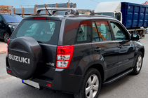 Suzuki Grand Vitara 2005–2017 Střešní nosič (příčníky) do fixních bodů Ecem V3 (2 ks) fotografie 7