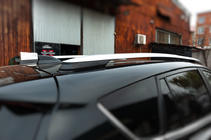 Toyota Rav 4 2013–2018 Střešní ližiny šedé OEM (hliník) fotografie 3