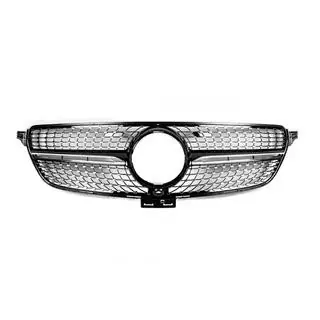 Zlevněná tuningová maska chladiče Diamond Black (GLE) fotografie 1