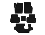 Land Rover Discovery Sport 2014– Textilní autokoberce Deluxe (2014-2019, 3 řady, černé) fotografie 1