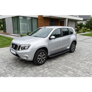Boční nášlapy Tayga Black (2 ks, hliník) fotografie 1