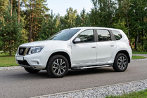 Nissan Terrano 2014– Boční nášlapy Sunrise (2 ks, hliník) fotografie 1