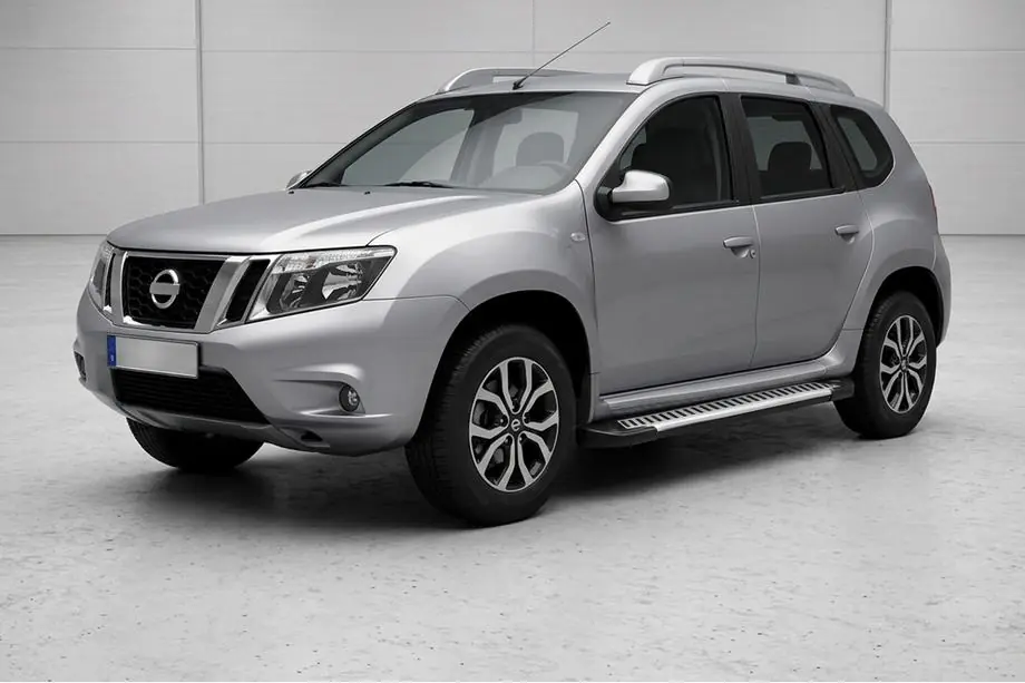 Nissan Terrano 2014– Boční nášlapy Line (2 ks, hliník) Image