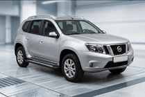 Nissan Terrano 2014– Boční nášlapy Vision New Black (2 ks, hliník) fotografie 1