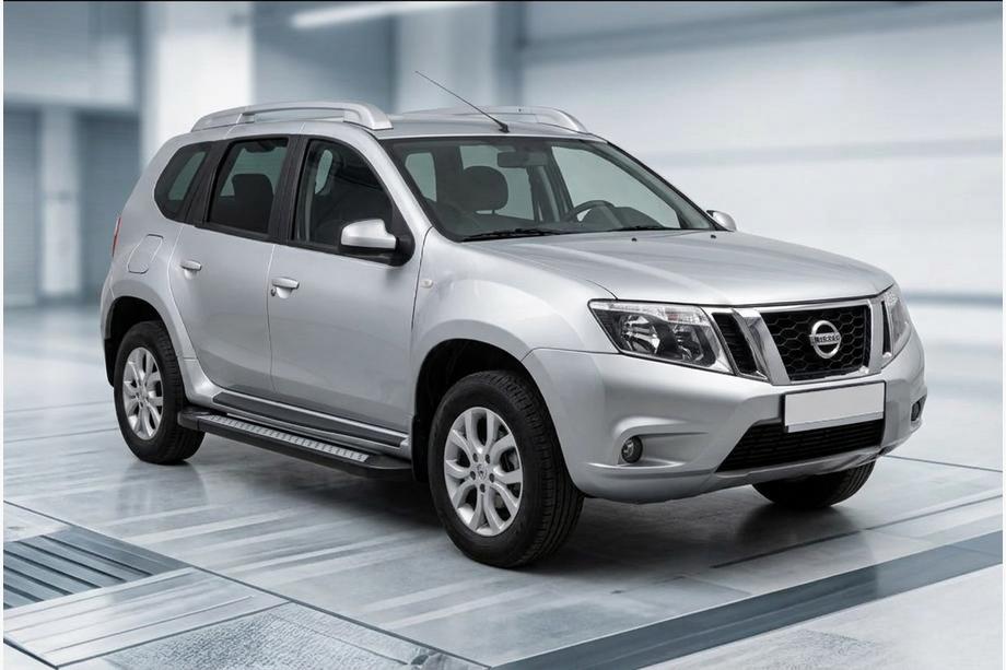 Nissan Terrano 2014– Boční nášlapy Vision New Black (2 ks, hliník) Image