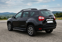 Nissan Terrano 2014– Boční nášlapy Bosphorus Grey (2 ks, hliník) fotografie 1