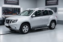 Nissan Terrano 2014– Boční nášlapy Duru (2 ks, hliník) fotografie 1