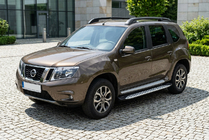 Nissan Terrano 2014– Boční prahy Shining V1 (2 ks, hliník) fotografie 1