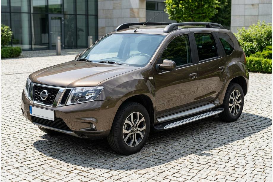 Nissan Terrano 2014– Boční prahy Shining V1 (2 ks, hliník) Image