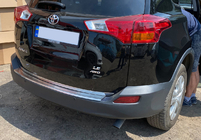 Toyota Rav 4 2013–2018 Ochranná lišta hrany kufru OmsaLine (nerez.) (2013-2016) fotografie 1