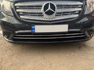 Mercedes Vito/V-class W447 2014– Nerezové lišty na mřížku nárazníku (2 ks) Vito osobní (chrom) fotografie 6